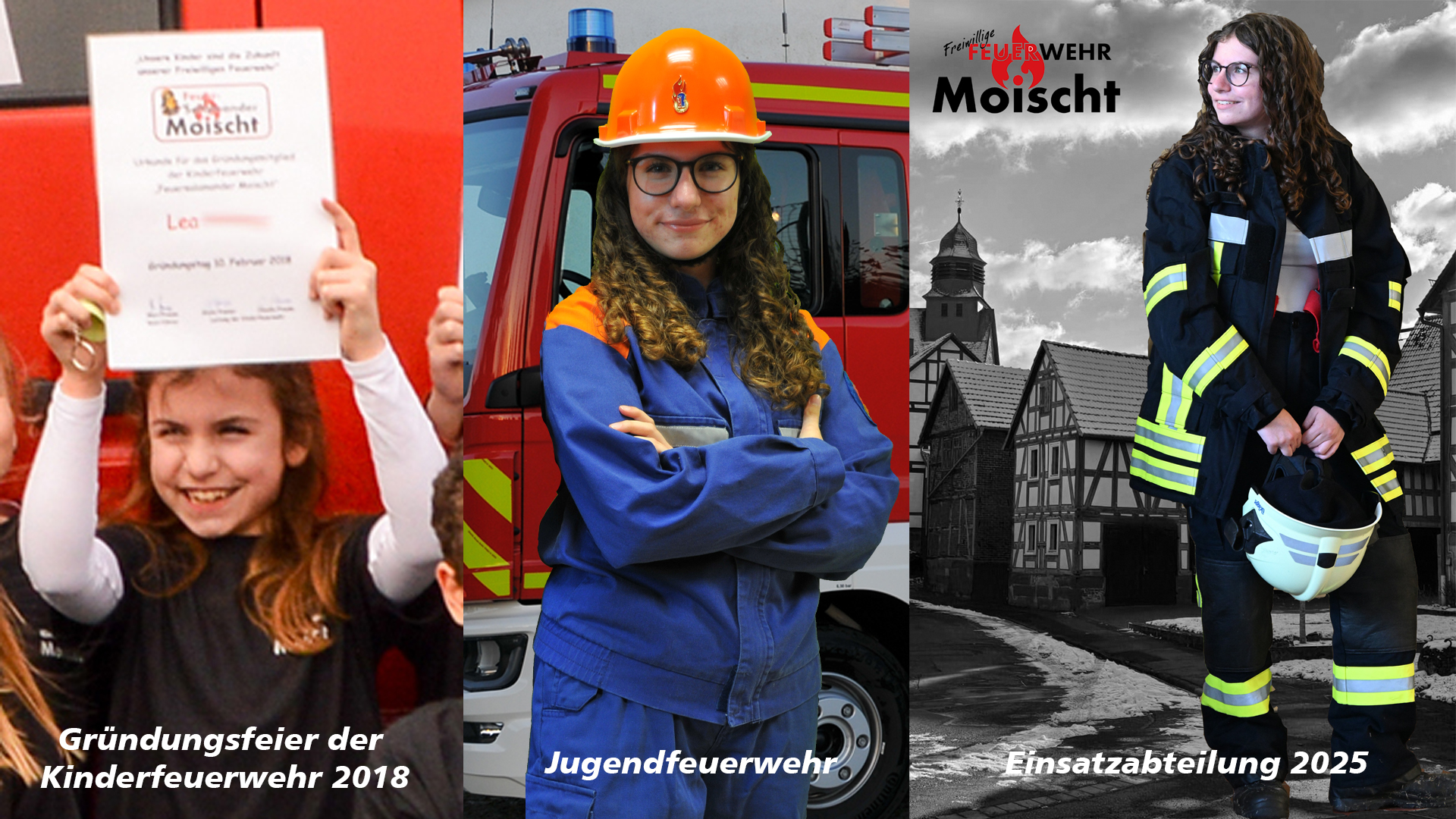 Gründungsmitglied der Kinderfeuerwehr kommt in die Einsatzabteilung